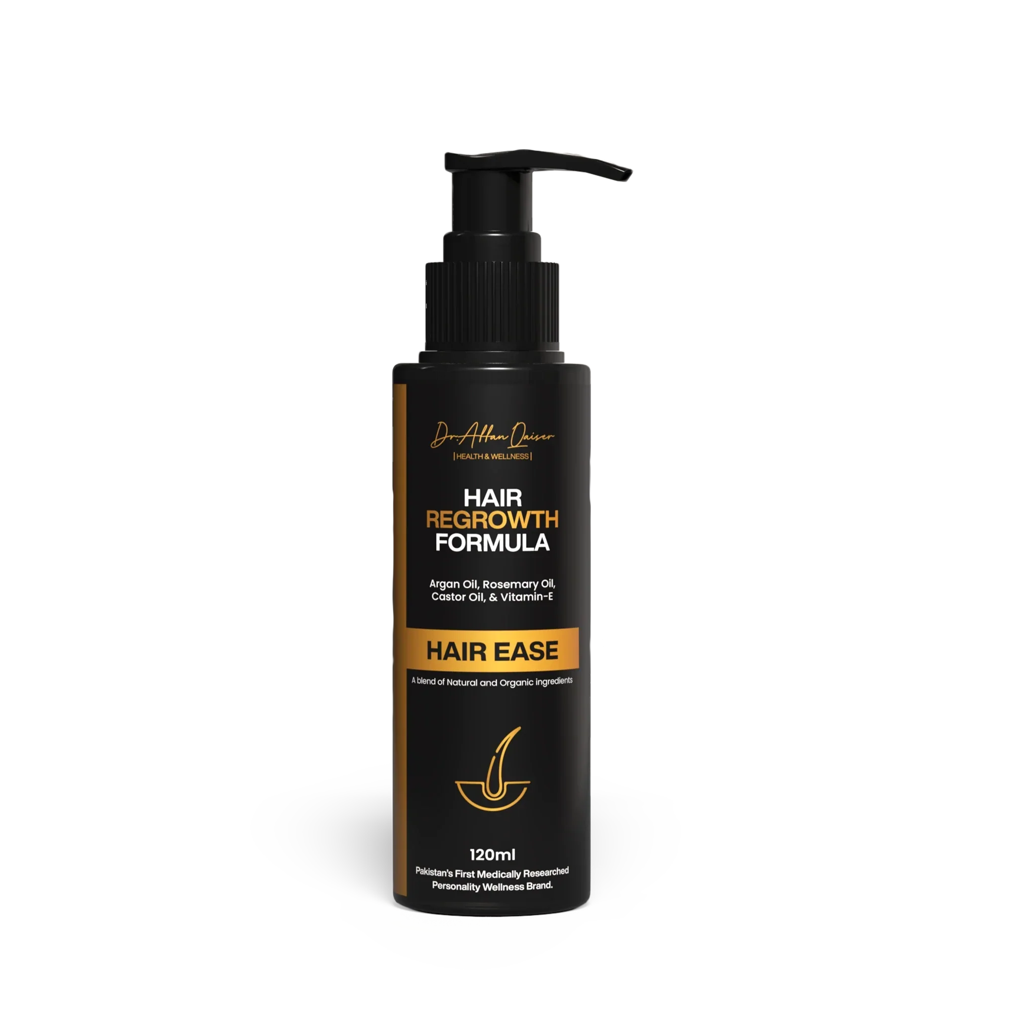 Hair Ease – Regrowth Formula By Dr Affan (120ml)